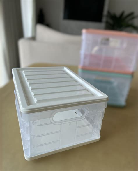 Ripley Caja Blanco Almacenamiento Plegable Mini Pack X