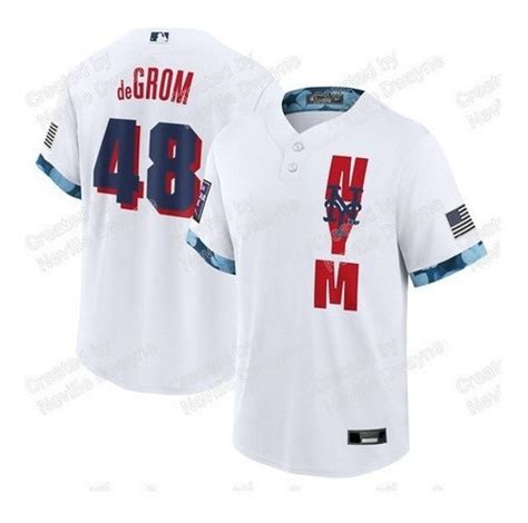 Camiseta Jacob Degrom New York Mets Mlb All Star Meses Sin Intereses