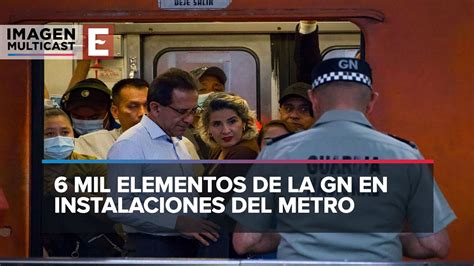 La Guardia Nacional vigilará estaciones del Metro YouTube