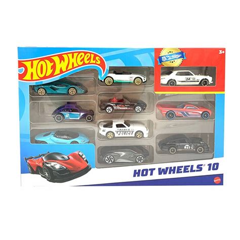 HOT WHEELS AUTÍČKA DÁRKOVÁ SADA 10 AUTÍČEK AUTÍČKA za 565 Kč Allegro