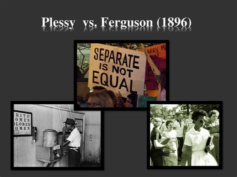 Plessy Vs Ferguson 1896 Ppt Download