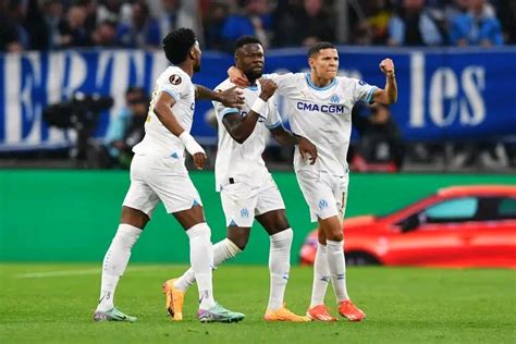 Ligue Europa Chancel Mbemba sauve l OM d une défaite au Vélodrome