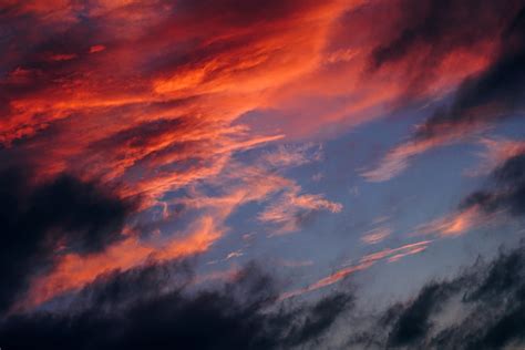 Dusk And Red Skies Image Free Stock Photo Public Domain Photo Cc0