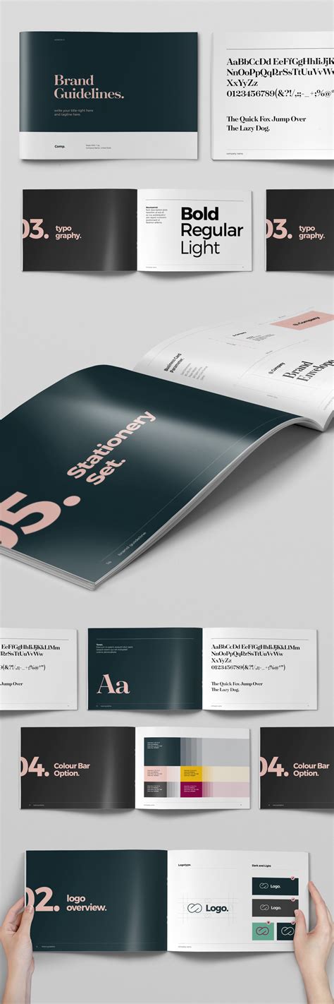 A Clean Indesign Brand Guidelines Template