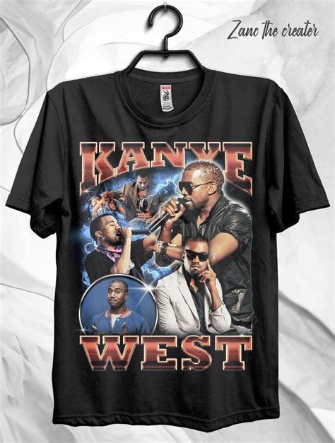 Kanye West Vintage S Bootleg Tshirt In Vintage Rap T Shirts