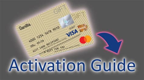 How To Activate A Visa Vanilla T Card Youtube