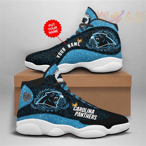 The Best Selling Carolina Panthers Shoes Woahtee