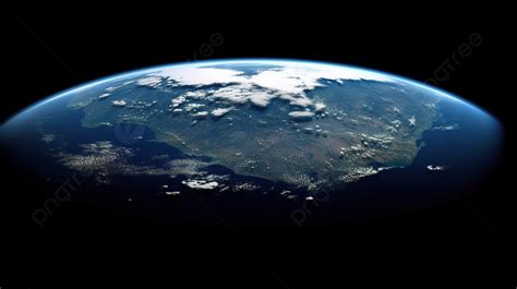 Fondo Una Vista Aerea De La Tierra Desde El Espacio Fondo Imagen De La