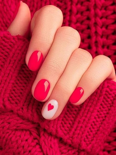 45 Cute Heart Nails To Get You In The Valentines Day Mood Nail