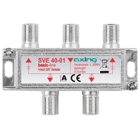 Axing Sve Sat Verteiler Fach Basic Line F R Satellitenanlagen