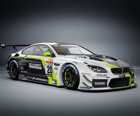 La BMW M6 GT3 Schubert Motorsport Fait Dans Les Trois Couleurs