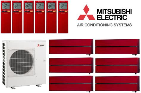 Mitsubishi Electric MXZ-6F122VF + 6 блоков серии Premium LN (25+25+25 ...