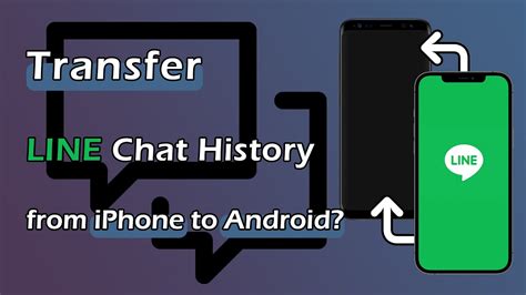 How To Transfer Line Chat History From Iphone To Android Youtube