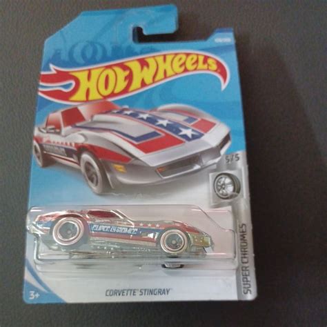 HOT WHEELS CORVETTE STINGRAY SUPER CHROMES REGULAR TREASURE HUNT Shopee Malaysia