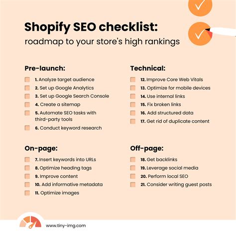 Shopify Seo Checklist 21 Tasks To Get Higher Rankings Tinyimg