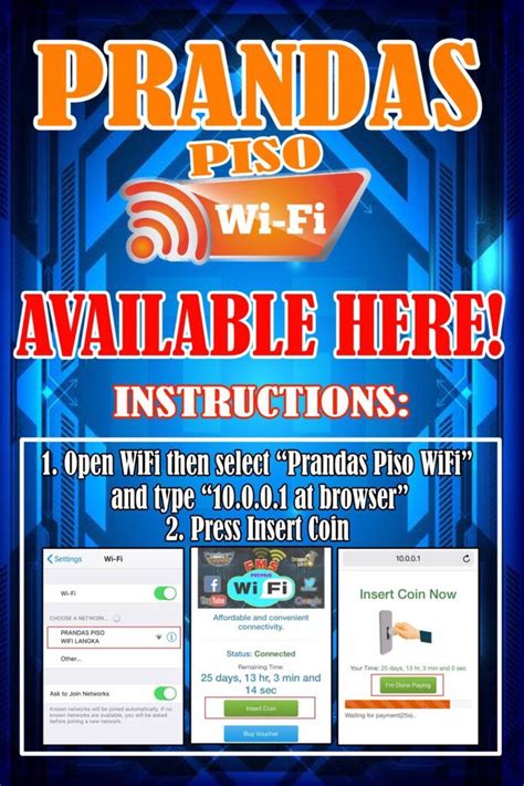 Ado Piso Wifi Banner Tarpaulin Design Business