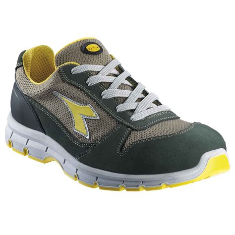 Scarpa Diadora Utility Run Textile Low Bassa Lavoro Vitello Scamosciato