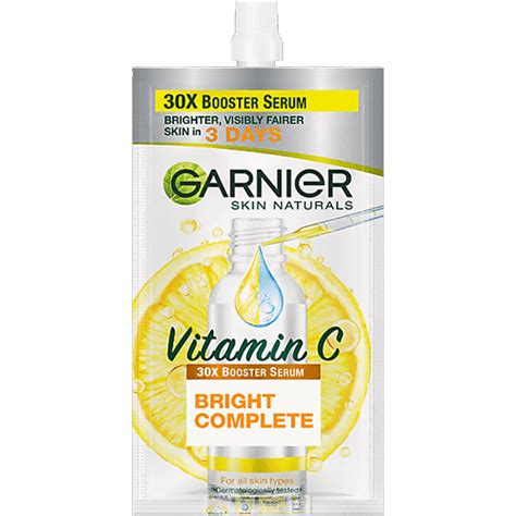 Garnier Bright Complete Vitamin C Booster Serum 7 5ml Facial Care