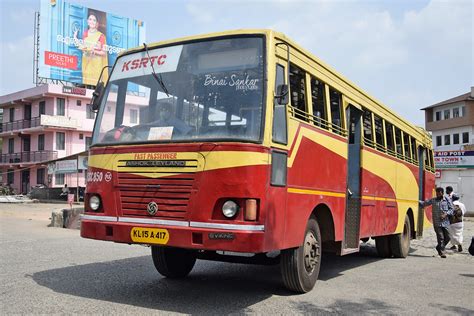 Ksrtc Fast Passenger Bus Kl 15 A 417 Rsc850 Of Palakkad Flickr