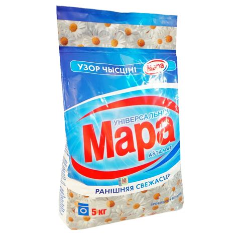 Стиральный порошок Мара автомат утренняя свежесть, 5 кг купить в Минске ...