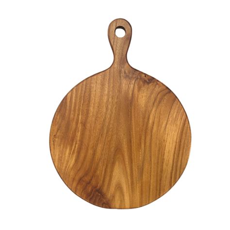 Round Cutting Board With Handle Latelier A Bali