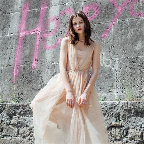 Nude Pink Dress Etsy