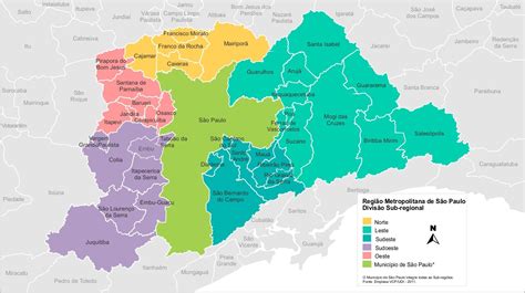 Mapa Da Rmsp Mapa De S O Paulo Mapa Cidades De Sp