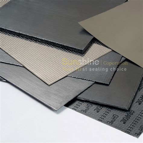 Graphite Laminate Sheet With Perforated Tanged SS 304 Foil