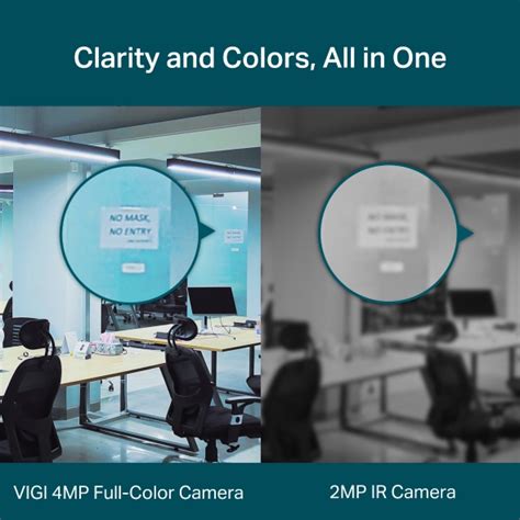 Vigi C440 W Vigi 4mp Full Color Wi Fi Turret Network Camera Tp Link