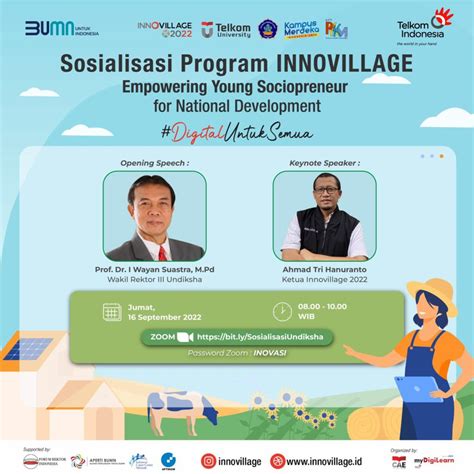 Sosialisasi Program Innovillage Upt Pengembangan Karir Dan