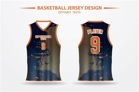 Premium Vector Unique Basketball Jersey Design And Template For Print