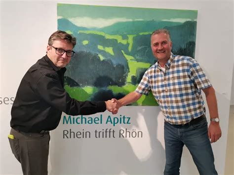 Ausstellung Rhein Trifft Rh N K Nstlergespr Ch Mit Michael Apitz Am