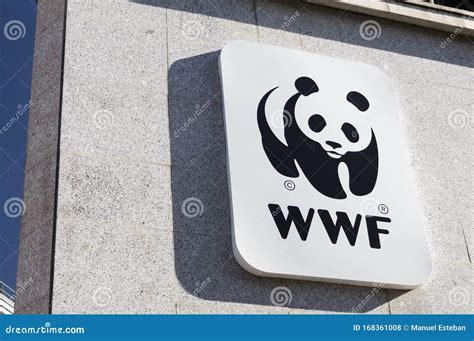 Logo Del Fondo Mundial Para La Naturaleza Del Wwf Sobre La Construcci N