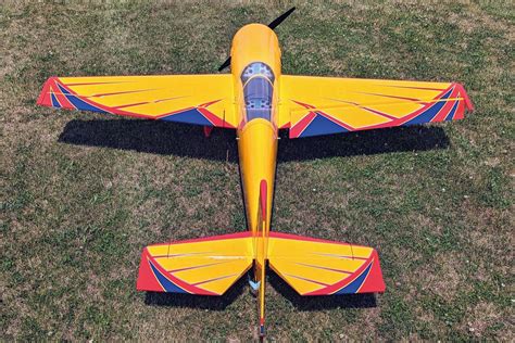 Extremeflight Rc Yak Exp Gelb Rot Arf Kunstflugmodell