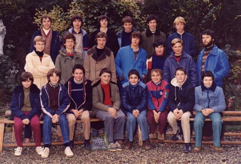 Photo De Classe 4eme Cppn De 1981 Collège Sainte Marie Copains Davant