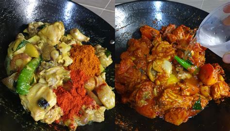 Ayam Pedas Perattal Masakan India Penuh Aroma