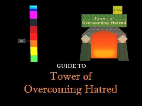 [JToH] Tower of Overcoming Hatred GUIDE - YouTube