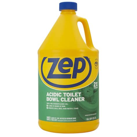 Zep Acidic Toilet Bowl Cleaner 128 Oz In The Toilet Bowl Cleaners Department At