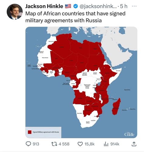 Map Of African Countries That Have Signed Military Agreements With