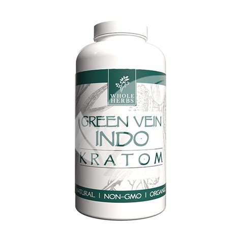 Whole Herbs Green Vein Indo Kratom Capsules Delta 8 Resellers