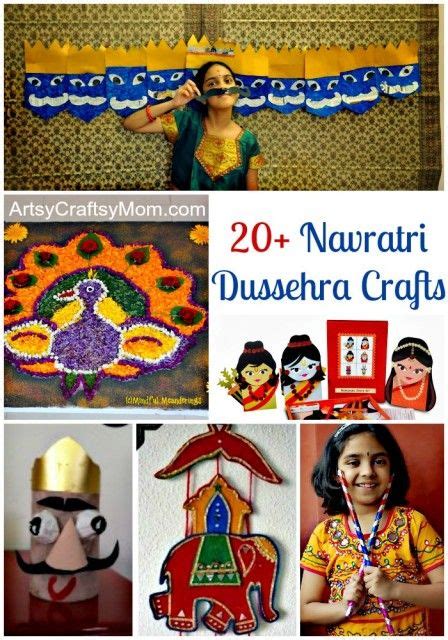 21 Navratri Dussehra Activities And Crafts For Kids Holiday Crafts For