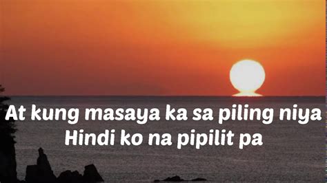 Paubaya Moira Dela Torre Lyrics Youtube