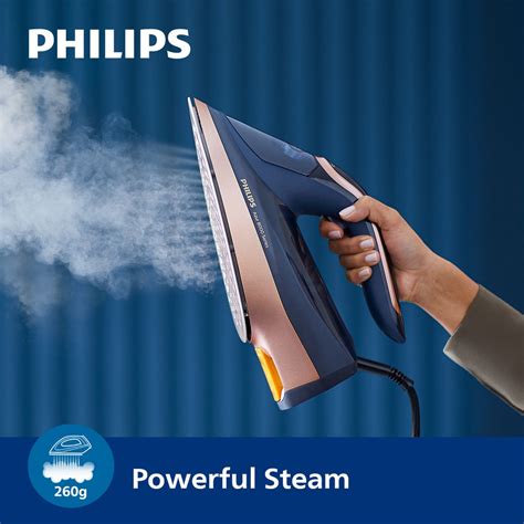 Philips DST8050/26 Azur Steam Iron 8000 Series with OptimalTEMP Techno ...