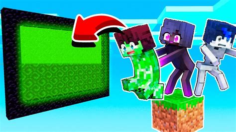 How To Make A Portal To The Aphmau On One Block In Minecraft In