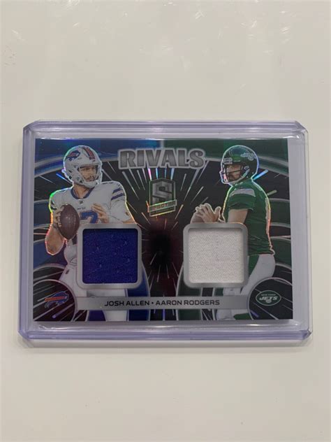 Panini Spectra Josh Allen Aaron Rodgers D Rivals Ssp