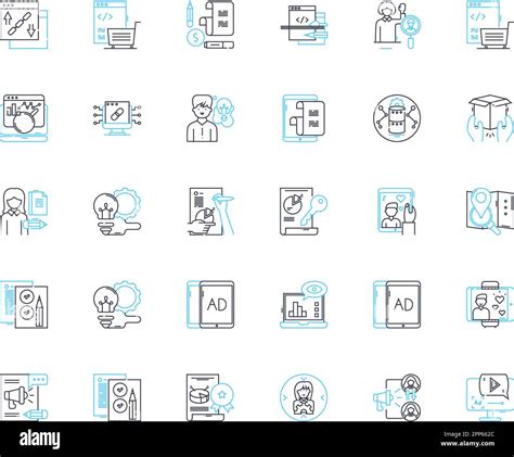 Corporate Governance Linear Icons Set Accountability Board Ethics