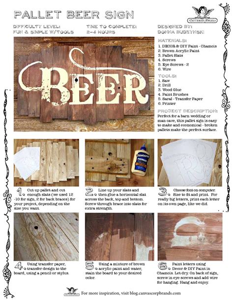 Diy beer sign 4:15 by Canvas Corp Brands - Issuu