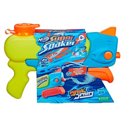 Pistola Agua Nerf Super Soaker Wave Spray De Hasbro