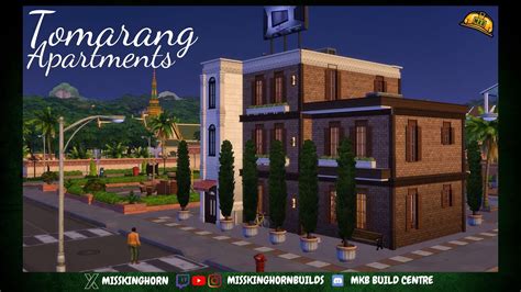 Tomarang Apartments The Sims Speed Build YouTube