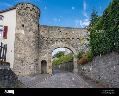 Lower Gate Part Of The Historic Town Fortifications In Bad Wimpfen